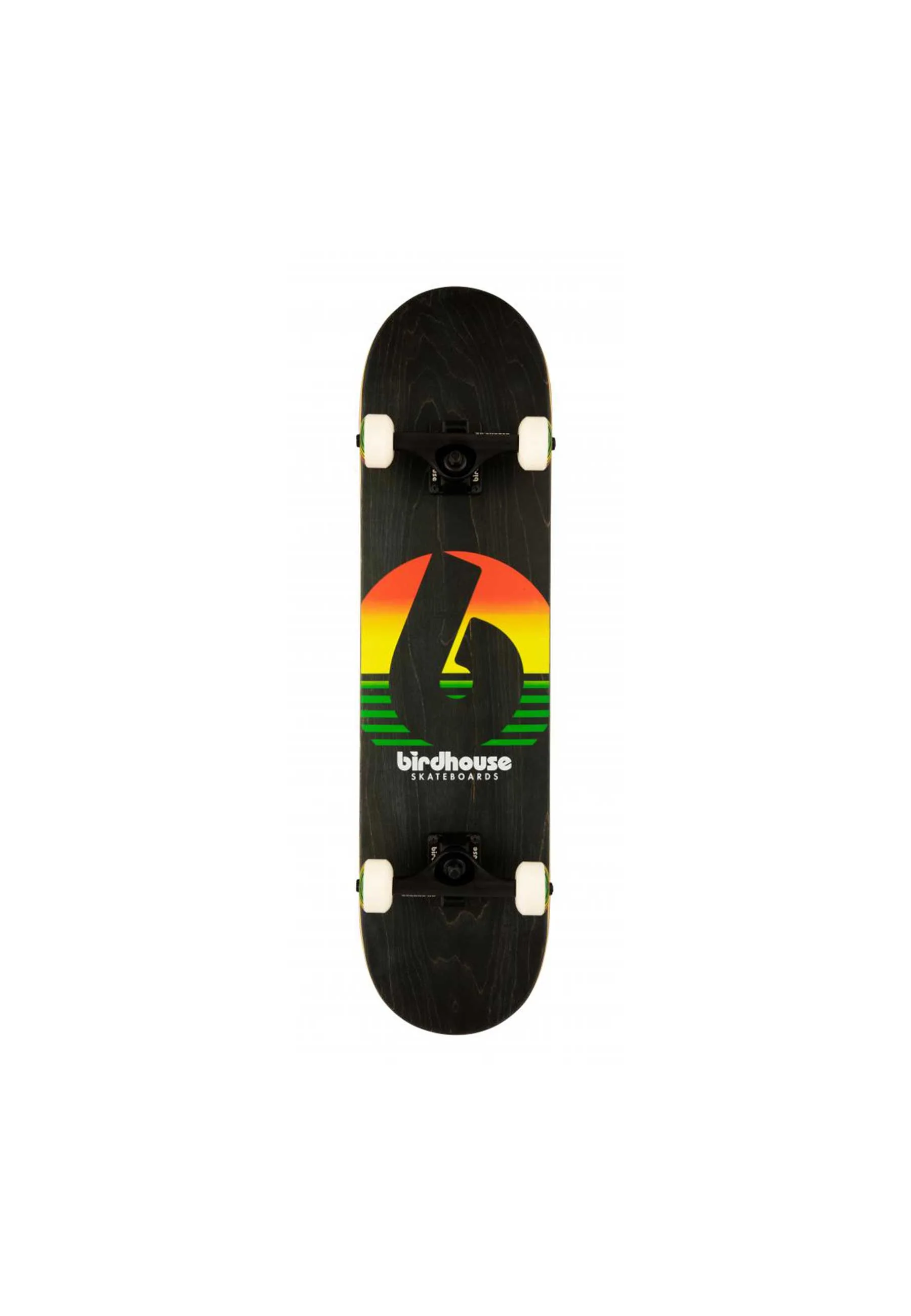 Birdhouse 'Sunset' 7.75" Complete Skateboard (Black)