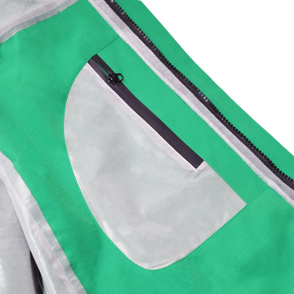 Carpet Company 'Bookbag' Rain Jacket (Green) - Image 10