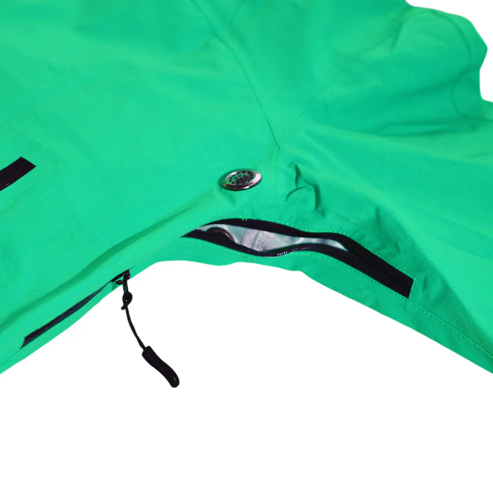 Carpet Company 'Bookbag' Rain Jacket (Green) - Image 9