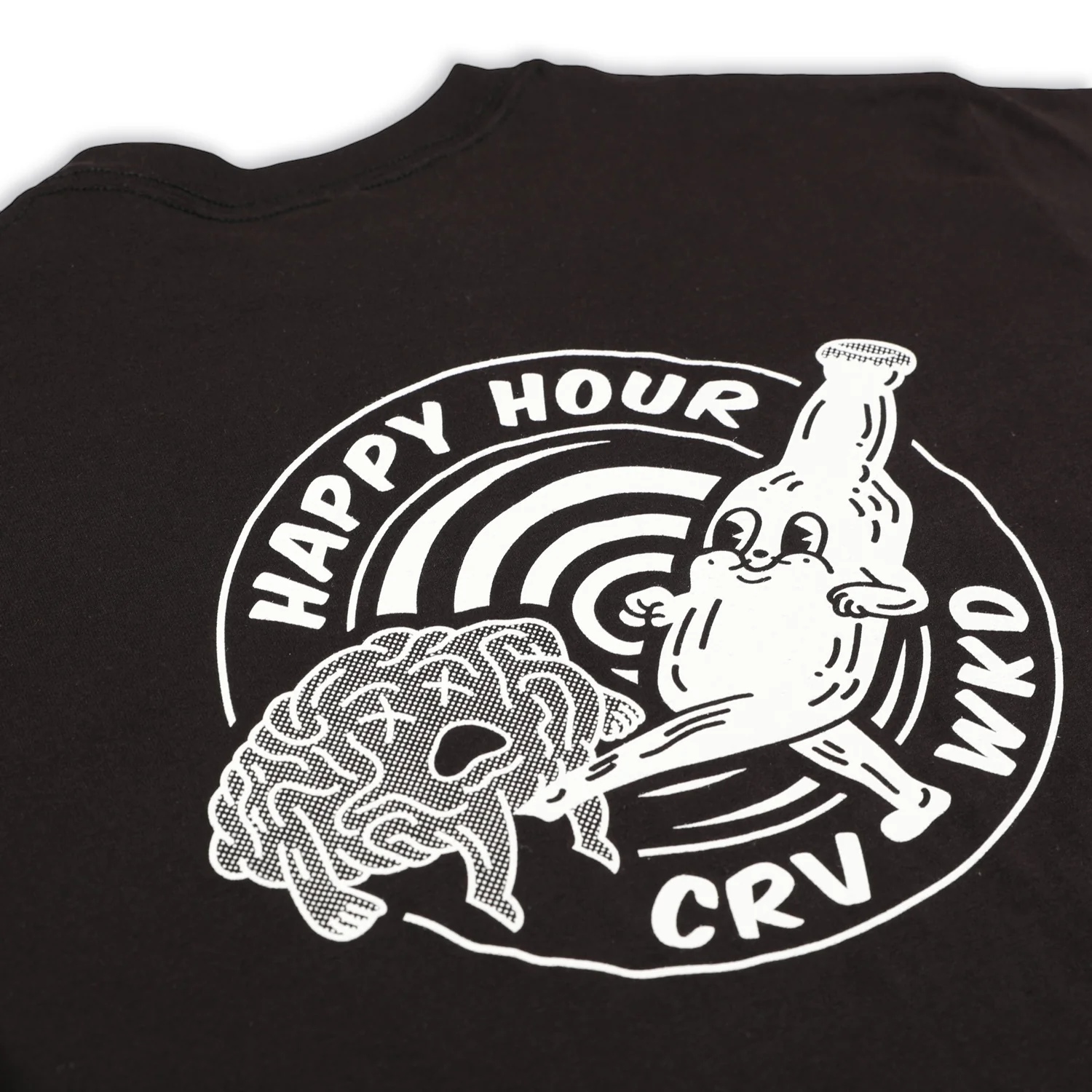 Carve Wicked 'Happy Hour' T-Shirt (Black) - Image 4