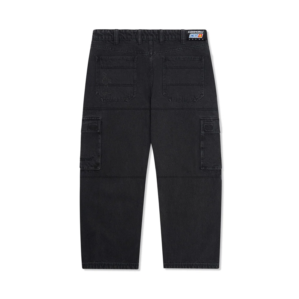 Cash Only 'Aleka Cargo' Jeans (Black) - Image 2