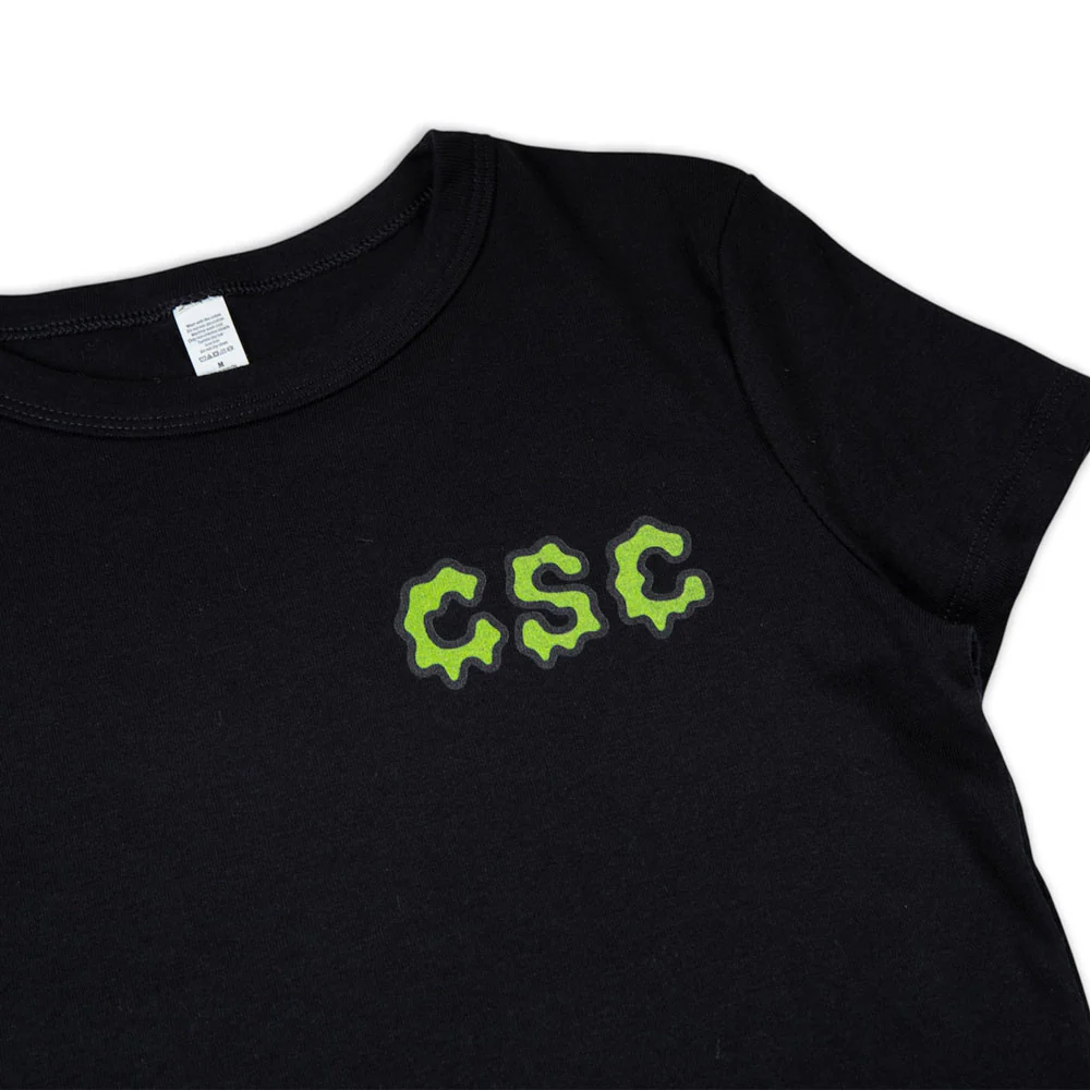 CSC 'Slime' Girls T-Shirt (Black) - Image 3
