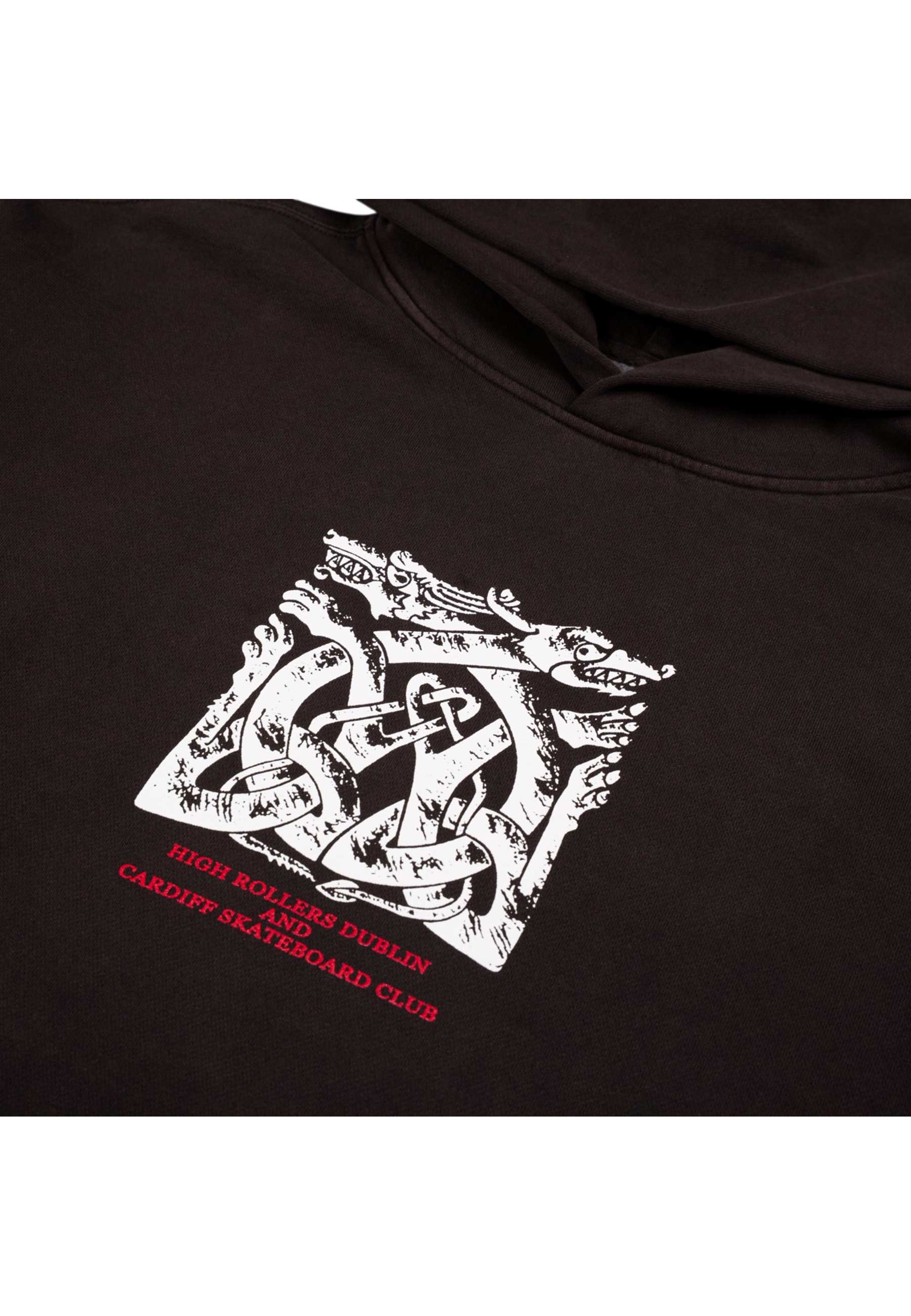 CSC X High Rollers 'The Celtic Exchange' Hood (Washed Black) - Image 2