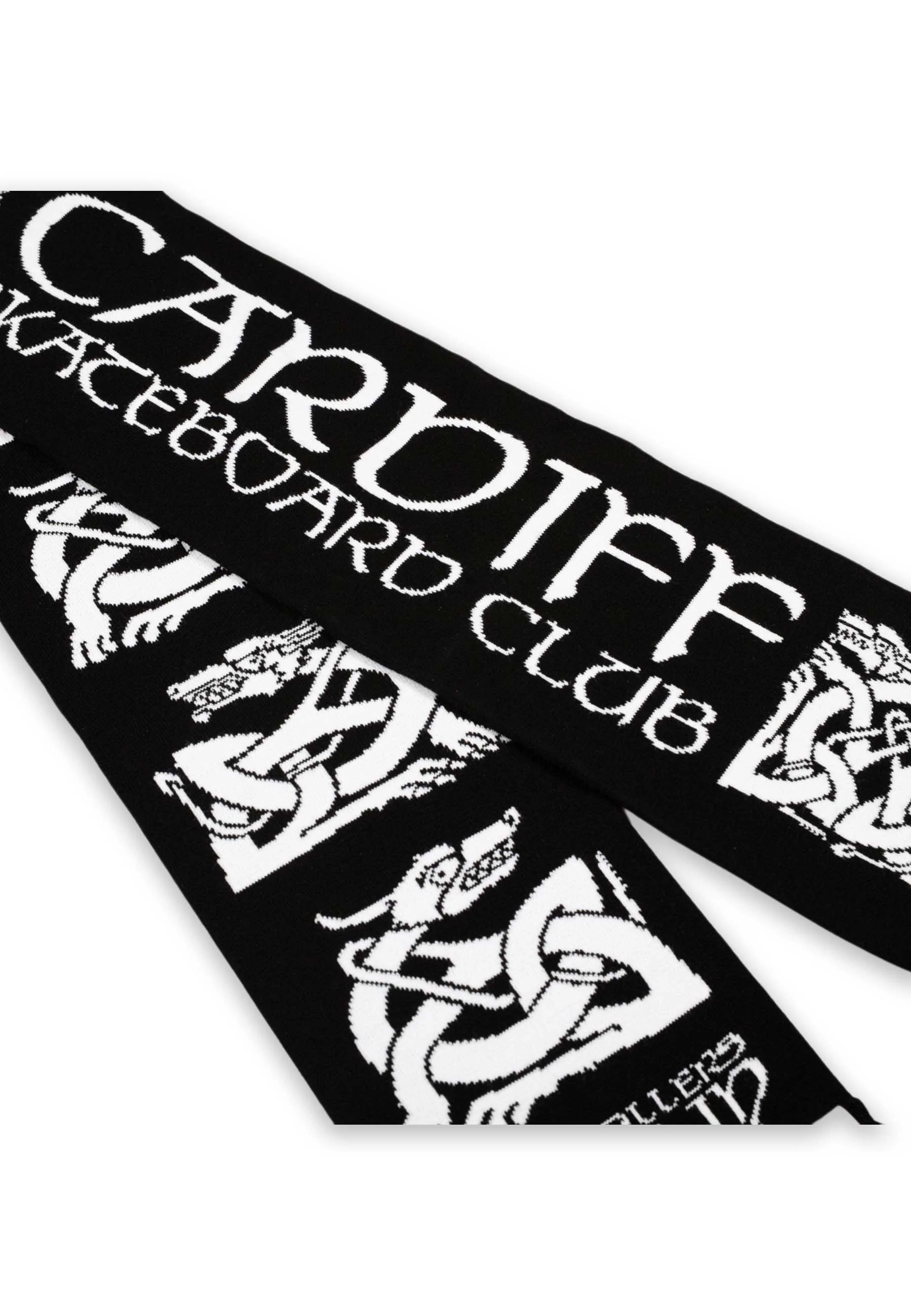 CSC X High Rollers 'The Celtic Exchange' Scarf (Black) - Image 4