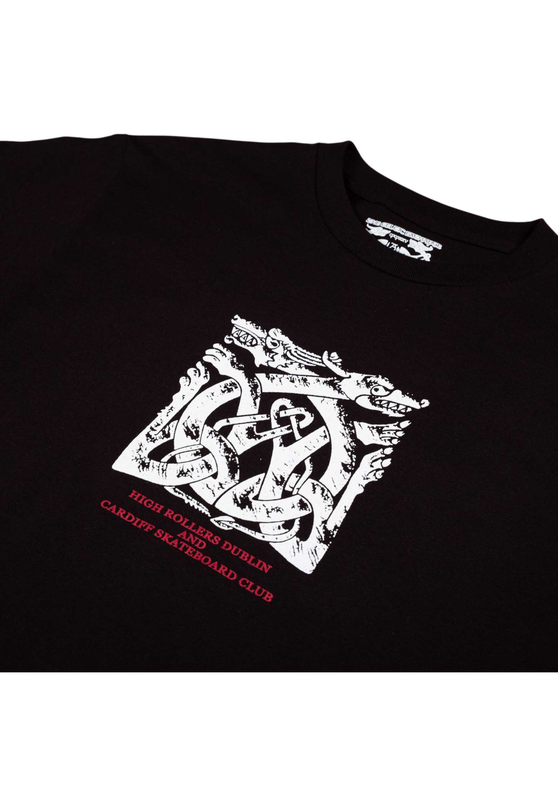 CSC X High Rollers 'The Celtic Exchange' T-Shirt (Black) - Image 2