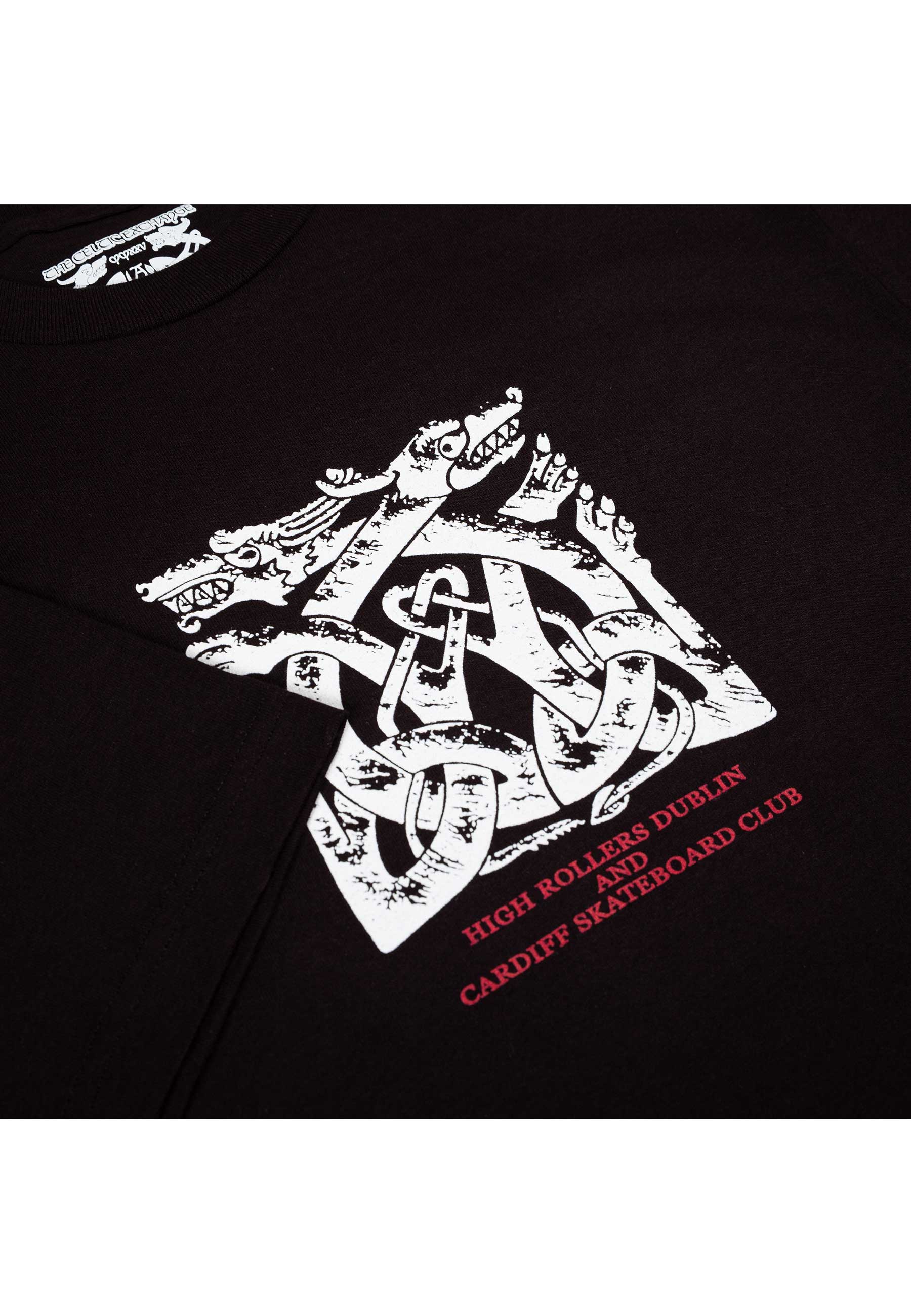 CSC X High Rollers 'The Celtic Exchange' T-Shirt (Black) - Image 3
