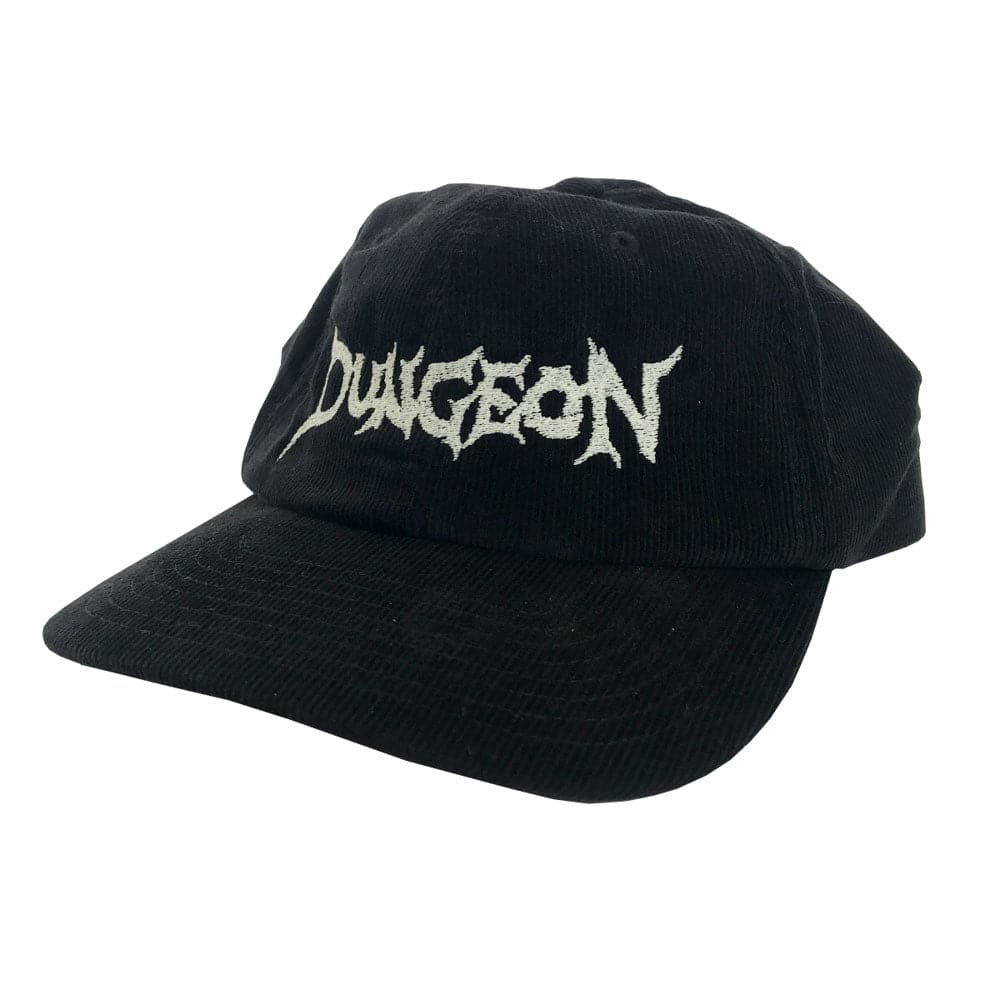 Dungeon Gateway 'Scrawl Logo' 6 Panel Cap (Black / Glow In The Dark) - Image 2