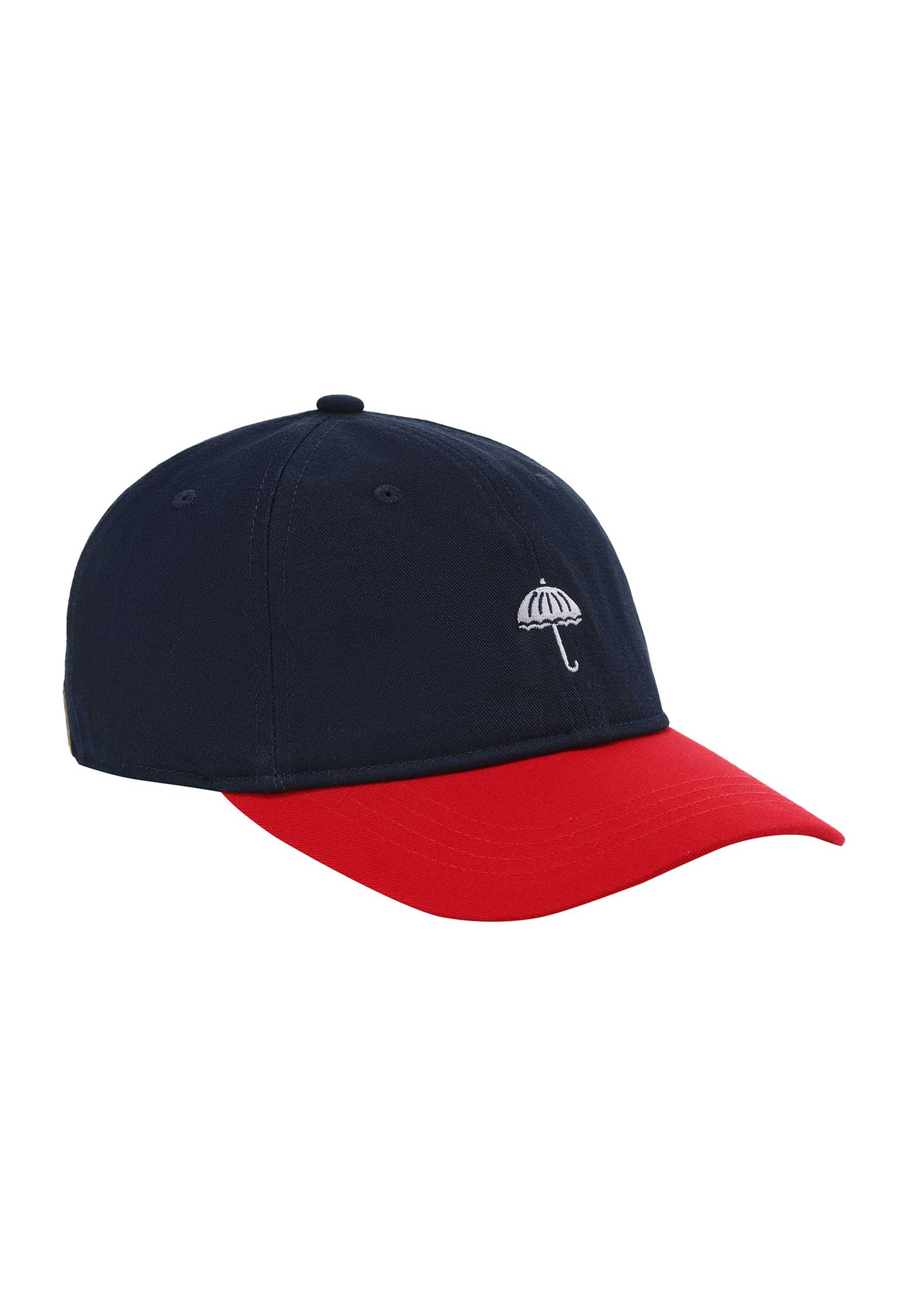 Helas 'Classic Two-Tone' 6 Panel Cap (Navy / Red) - Image 2