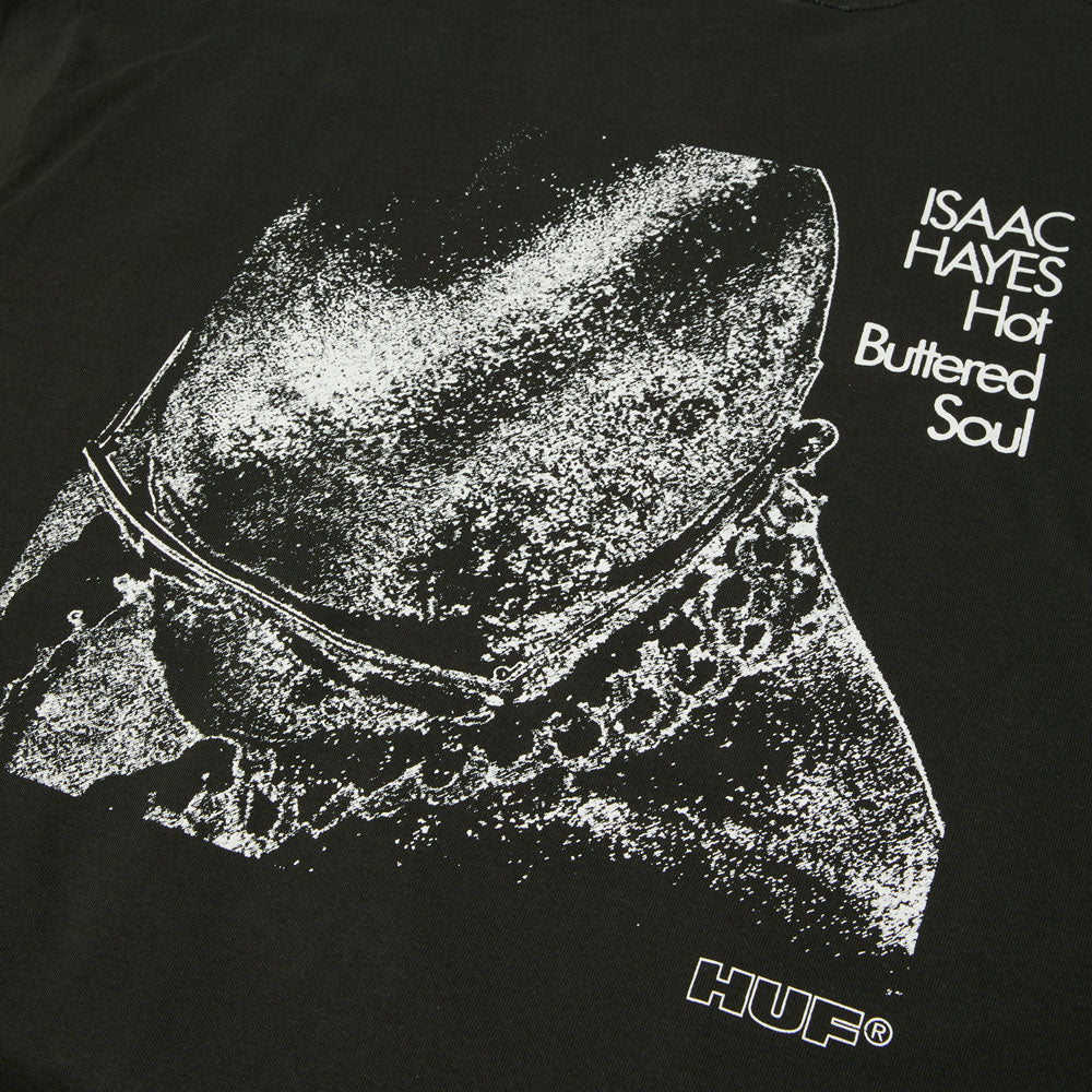 HUF 'Hot Buttered' T-Shirt (Vintage Black) - Image 3