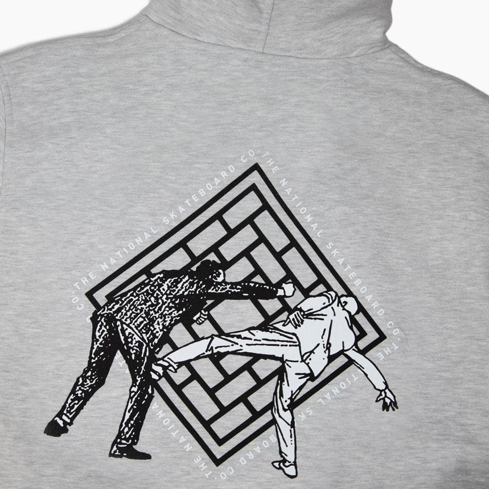 National 'Office Politics' Hood (Heather Grey) - Image 3