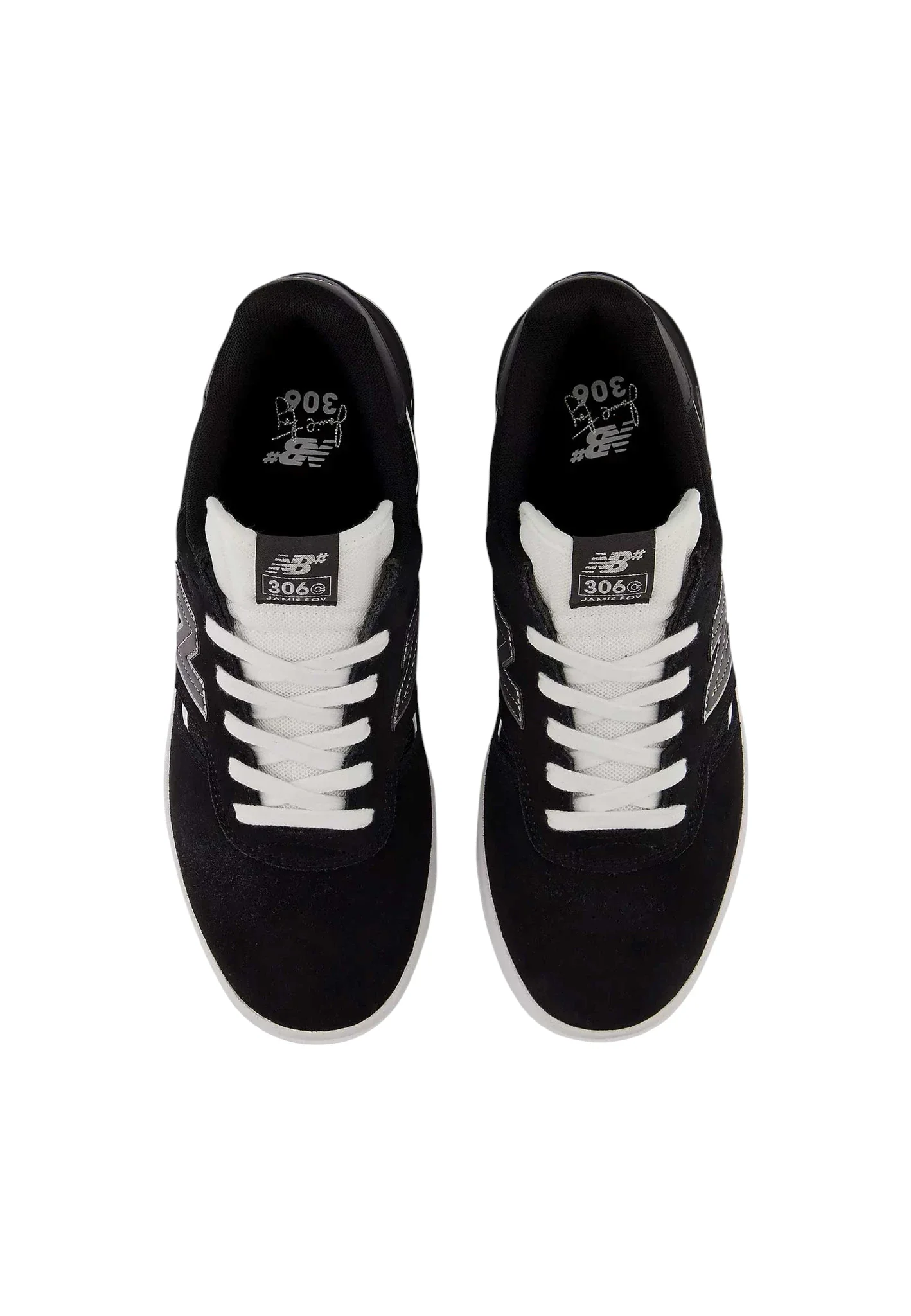New Balance Numeric '306C Jamie Foy' Skate Shoes (Black / White) - Image 3