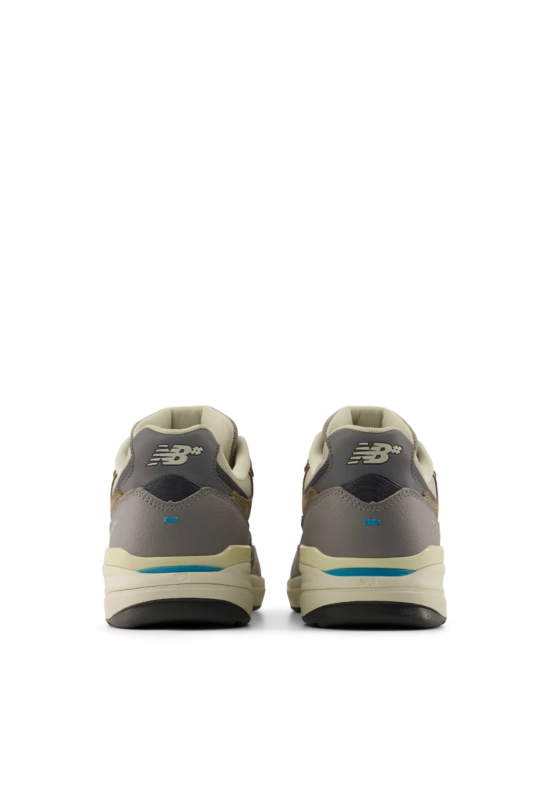 New Balance Numeric 'Andrew Reynolds 933 Grey Days' Skate Shoes (Marblehead / Island Blue) - Image 4