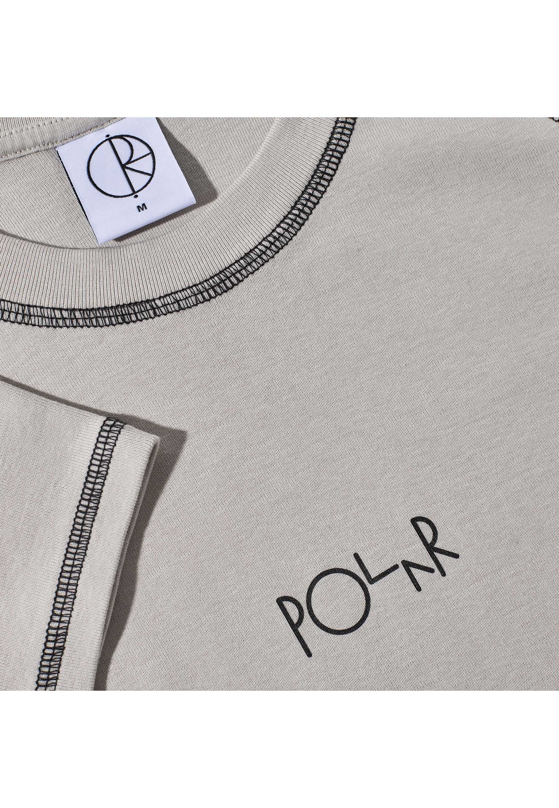 Polar 'Script Logo' Baby T-Shirt (Grey / Black) - Image 2