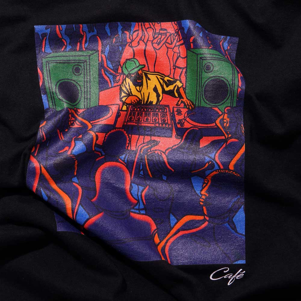 Skateboard Cafe 'Premier' T-Shirt (Black) - Image 2