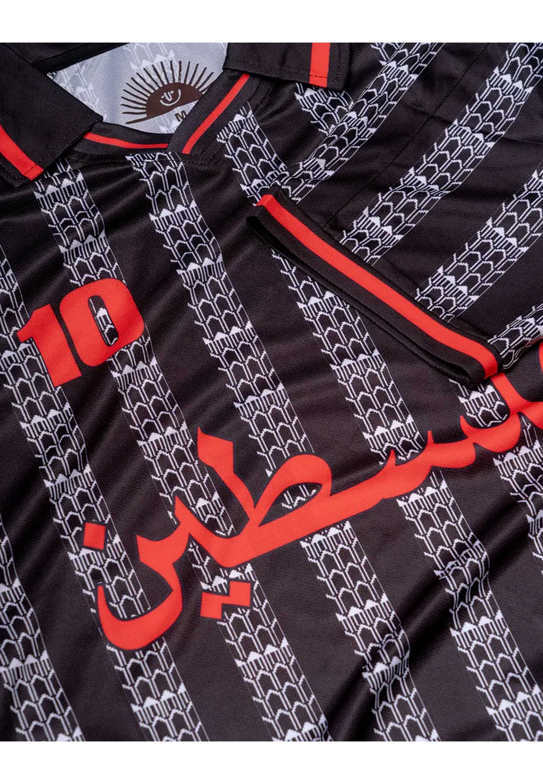 SkatePal '10 Year Anniversary' Football Shirt (Black) - Image 5