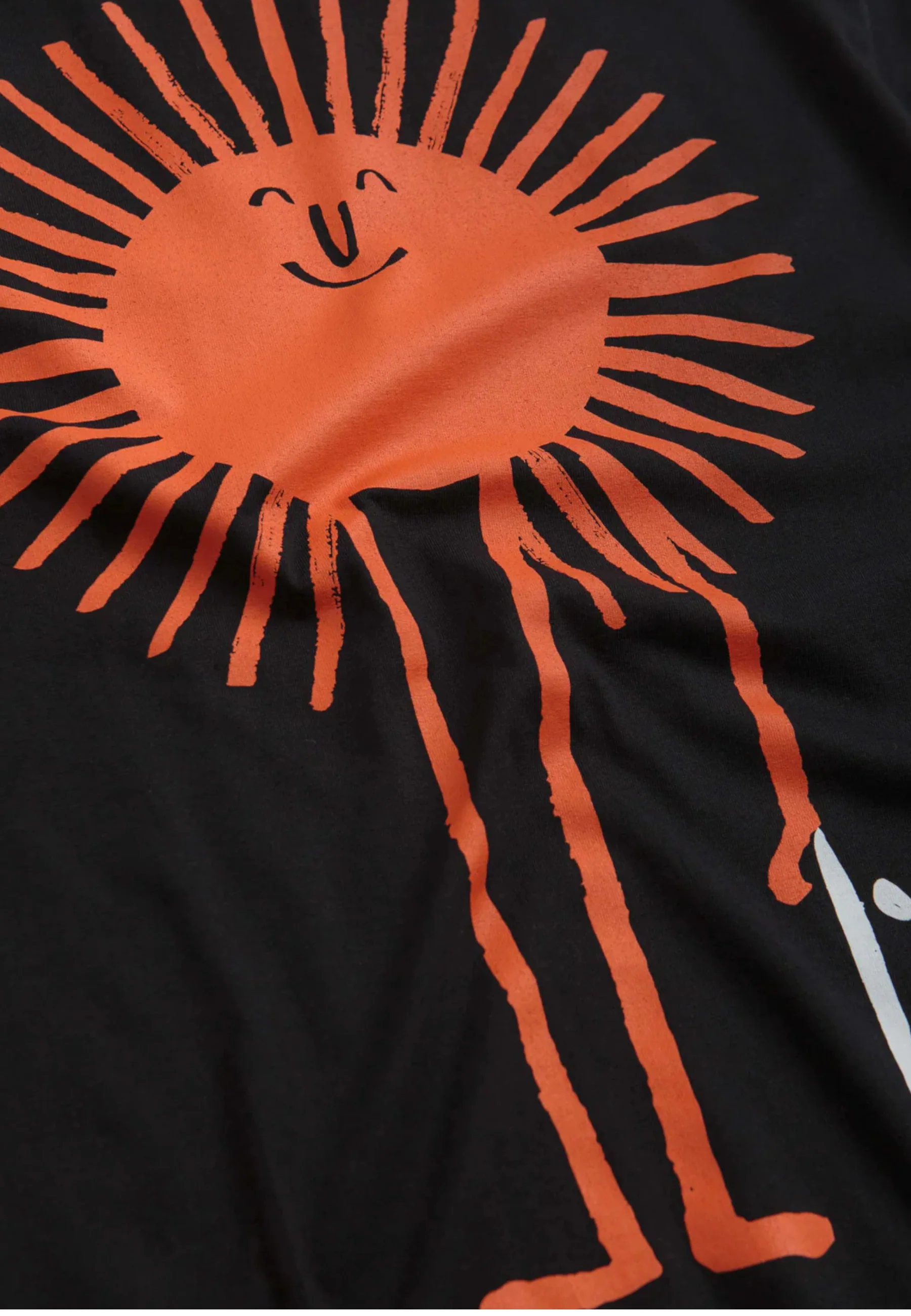 SkatePal 'Sun' T-Shirt (Black) - Image 4