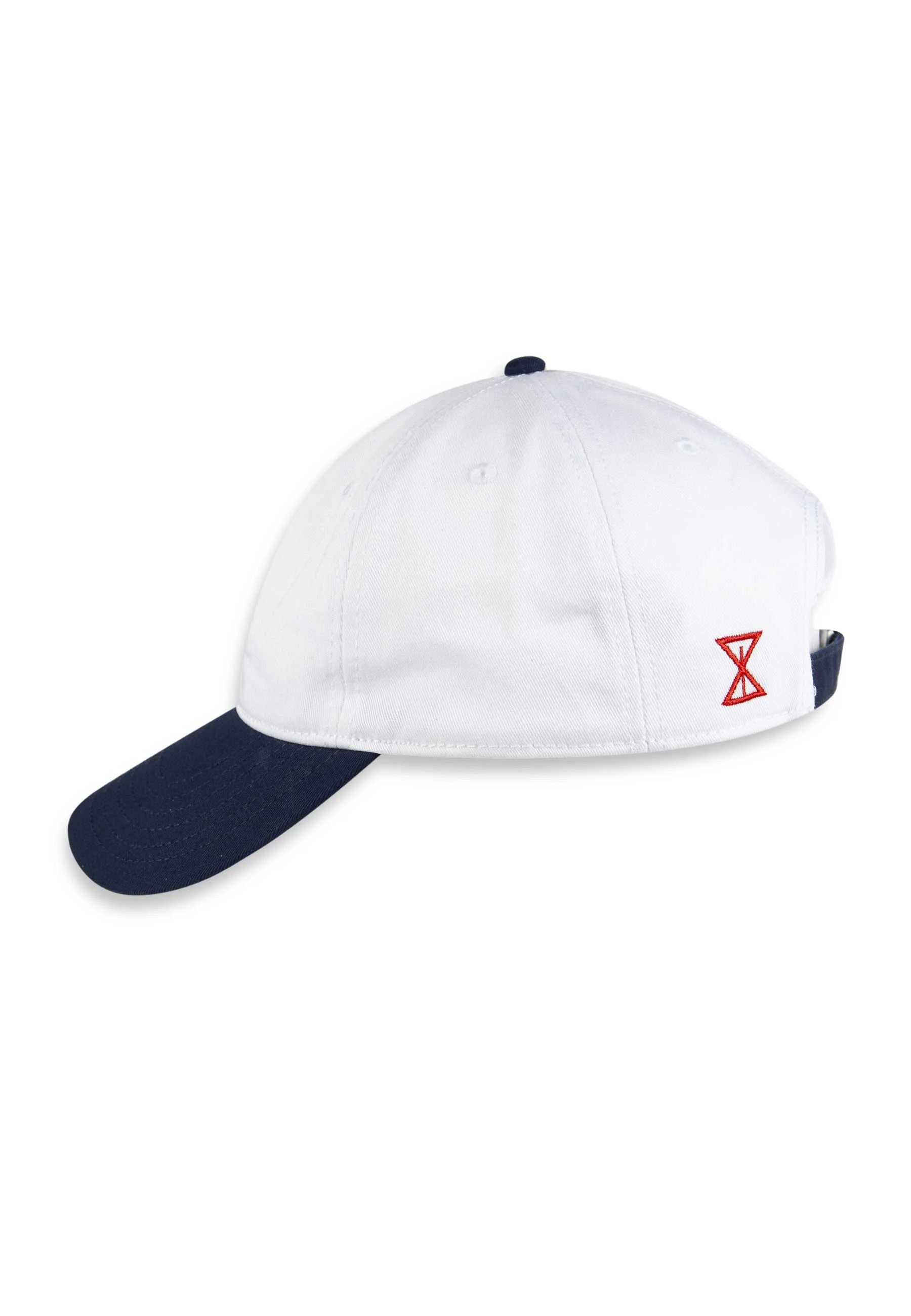 Sour Solution 'Army' 6 Panel Cap (White / Navy) - Image 2