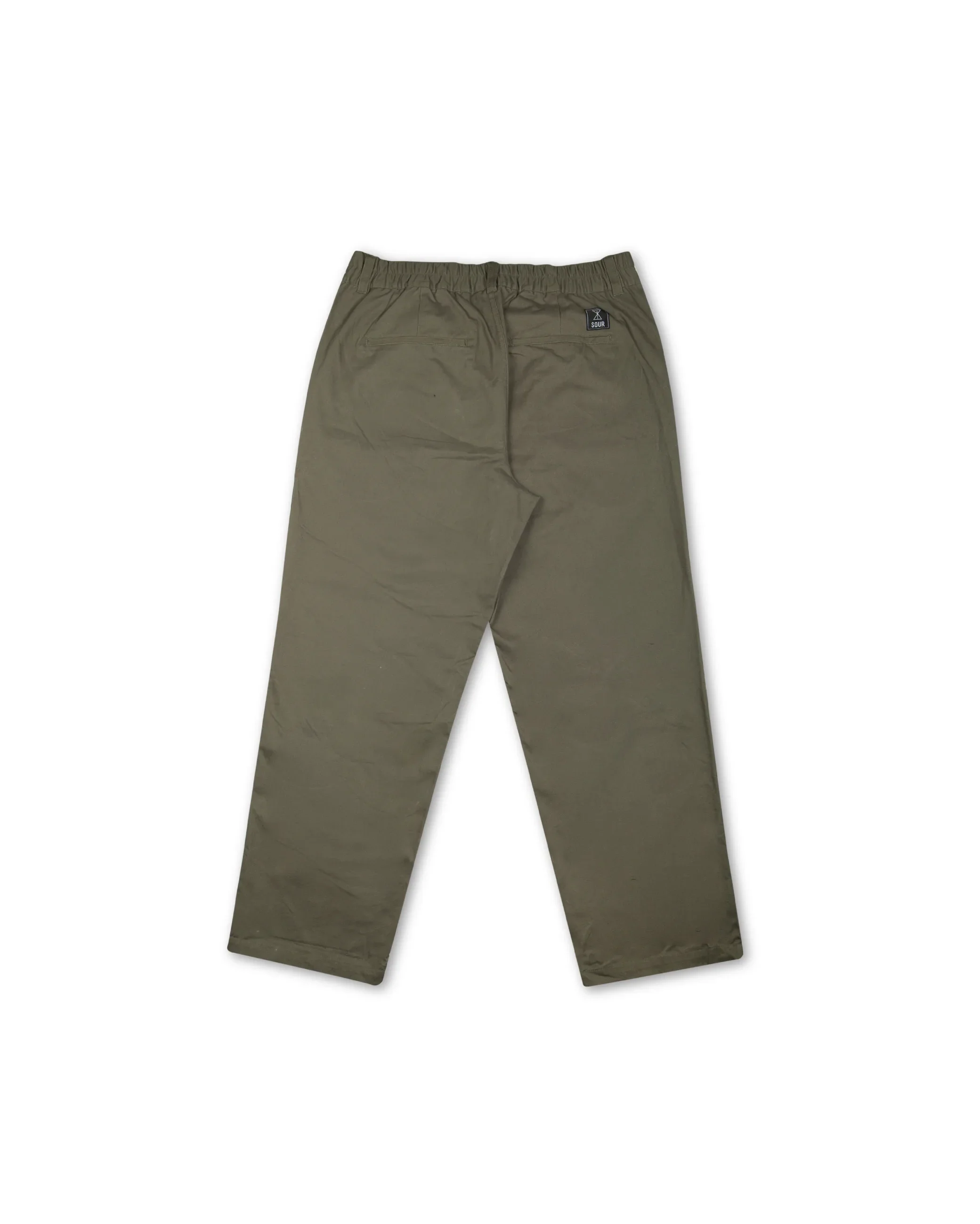 Sour Solution Baggy Chinos (Olive) - Image 2