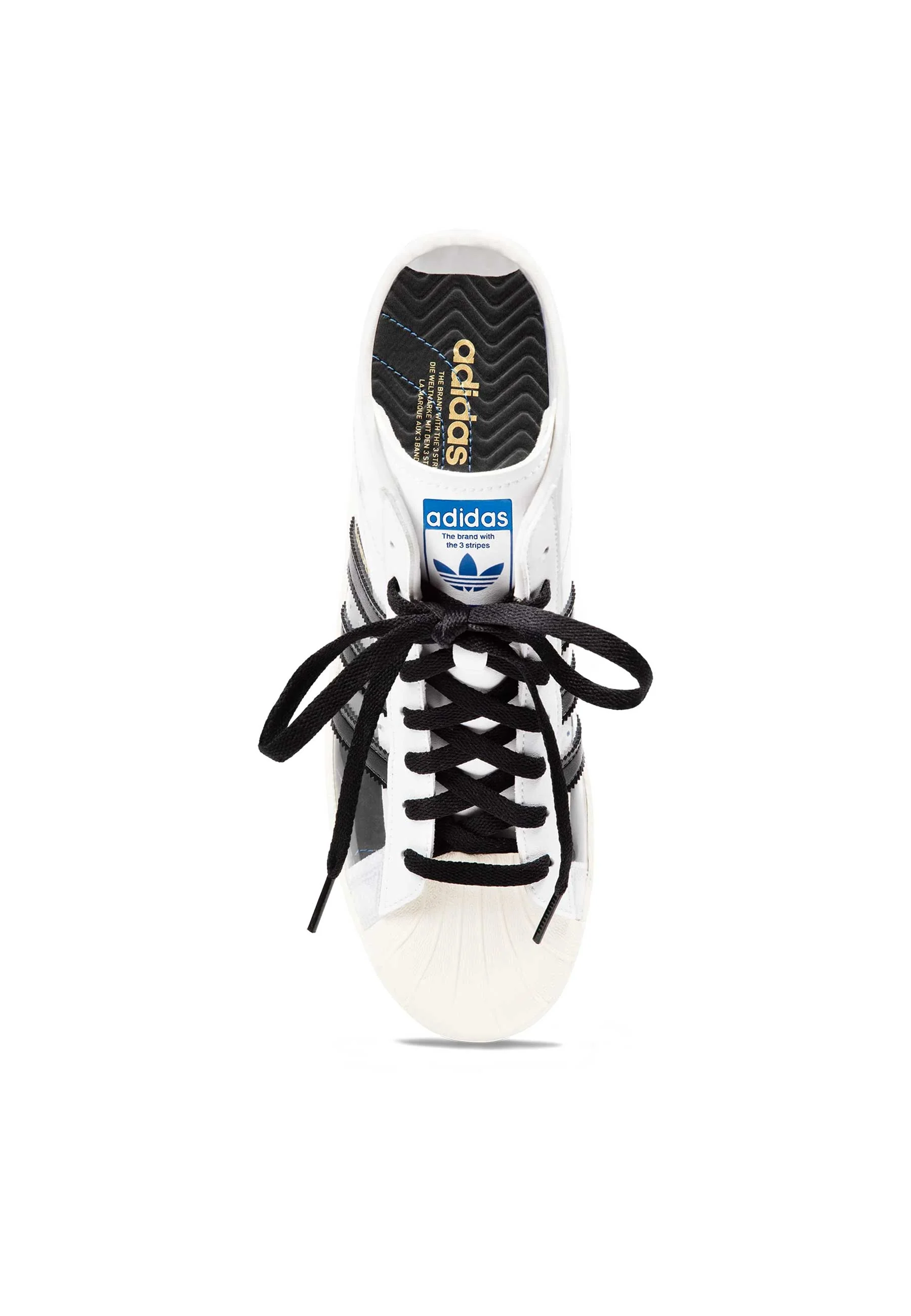 Thames MMXX X adidas 'Blondey Pro' Skate Shoes (White / Transparent) - Image 4