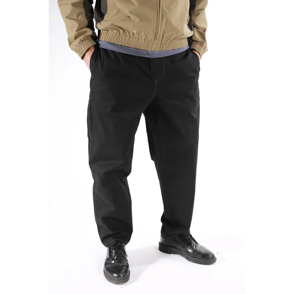 Theories 'Stamp' Lounge Pants (Black / Grey Contrast Stitch) - Image 5