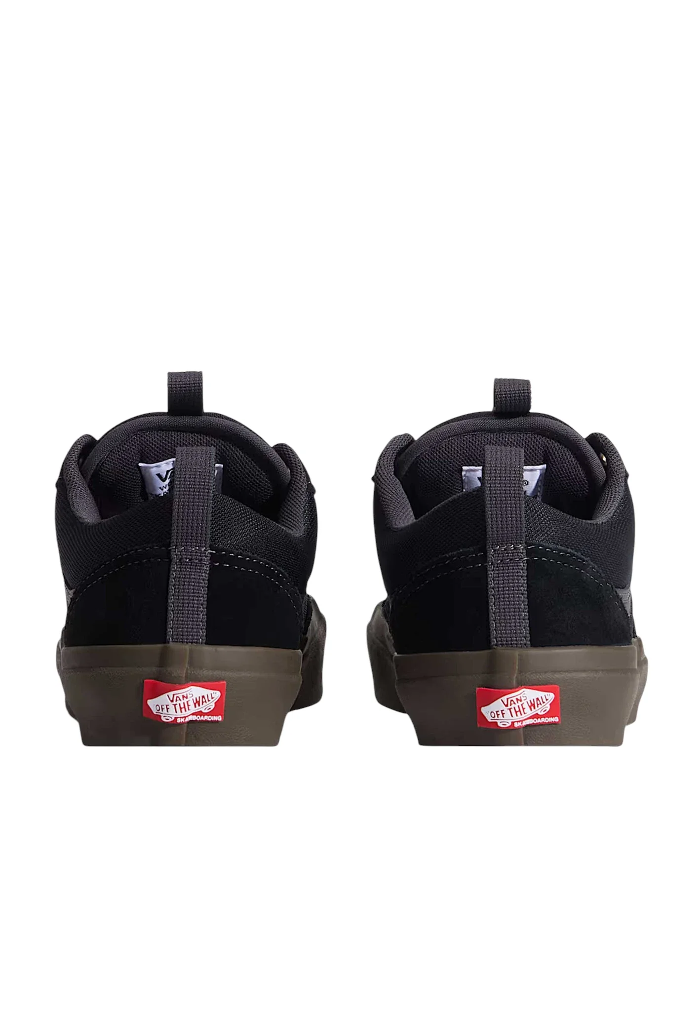 Vans 'Old Skool 36+' Skate Shoes (Black / Charcoal / Gum) - Image 4
