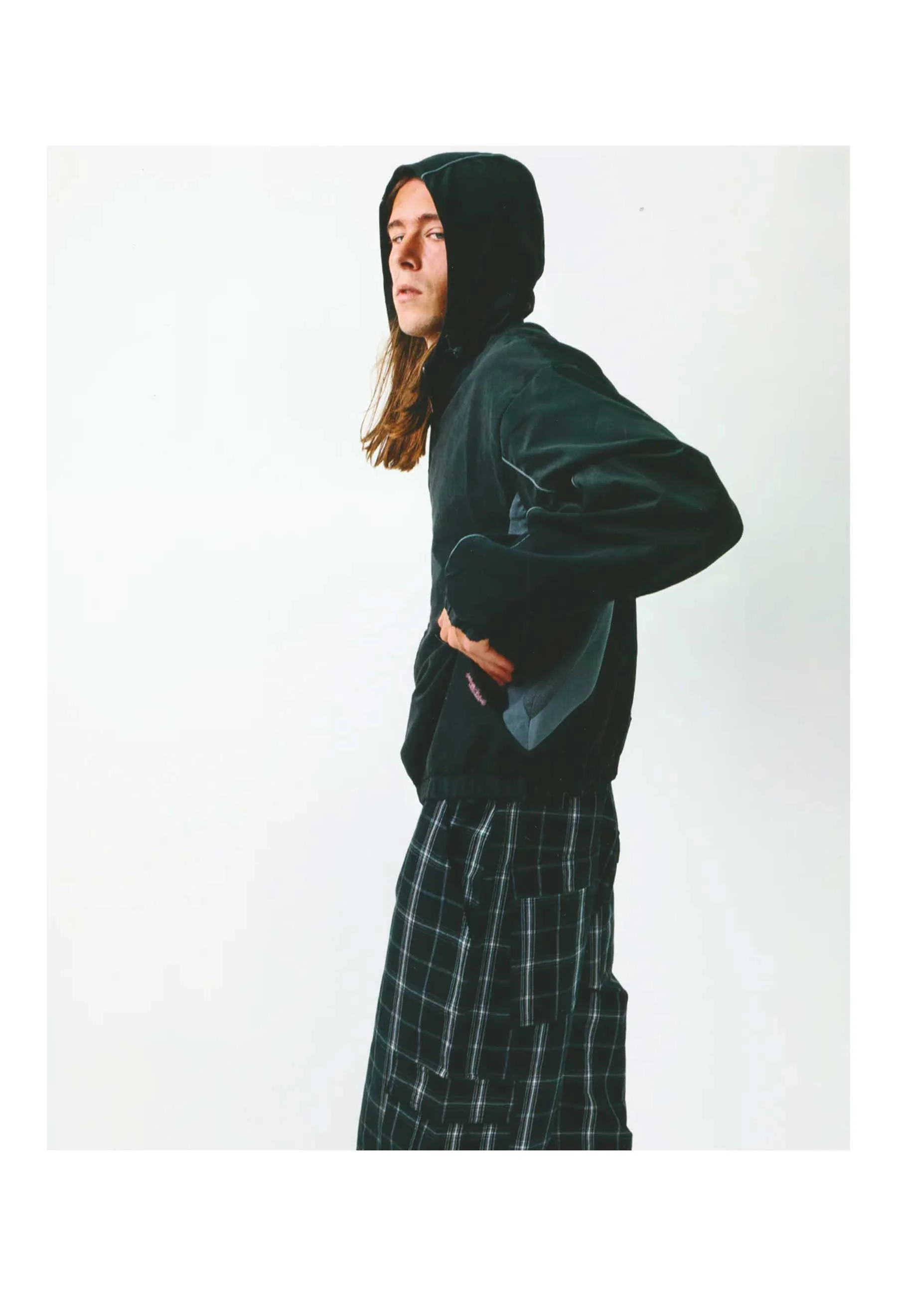 Yardsale 'Luna' Shell Tracksuit Jacket (Black / Grey) - Image 5