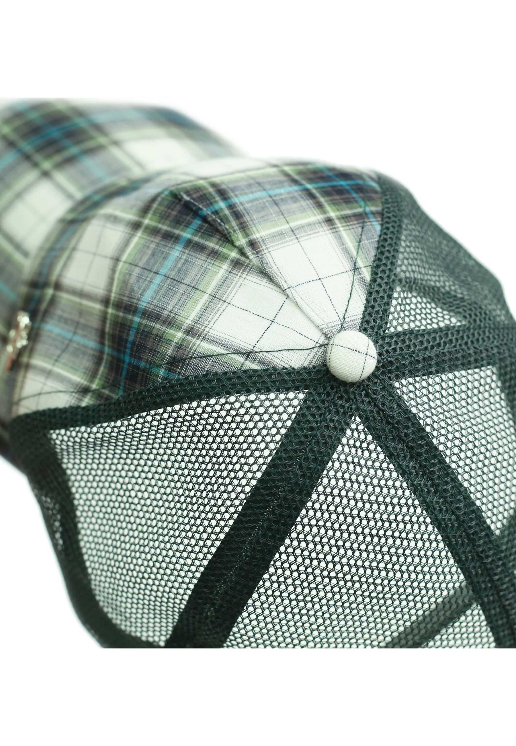 Yardsale 'Phantasy Plaid' Trucker Cap (Green) - Image 4