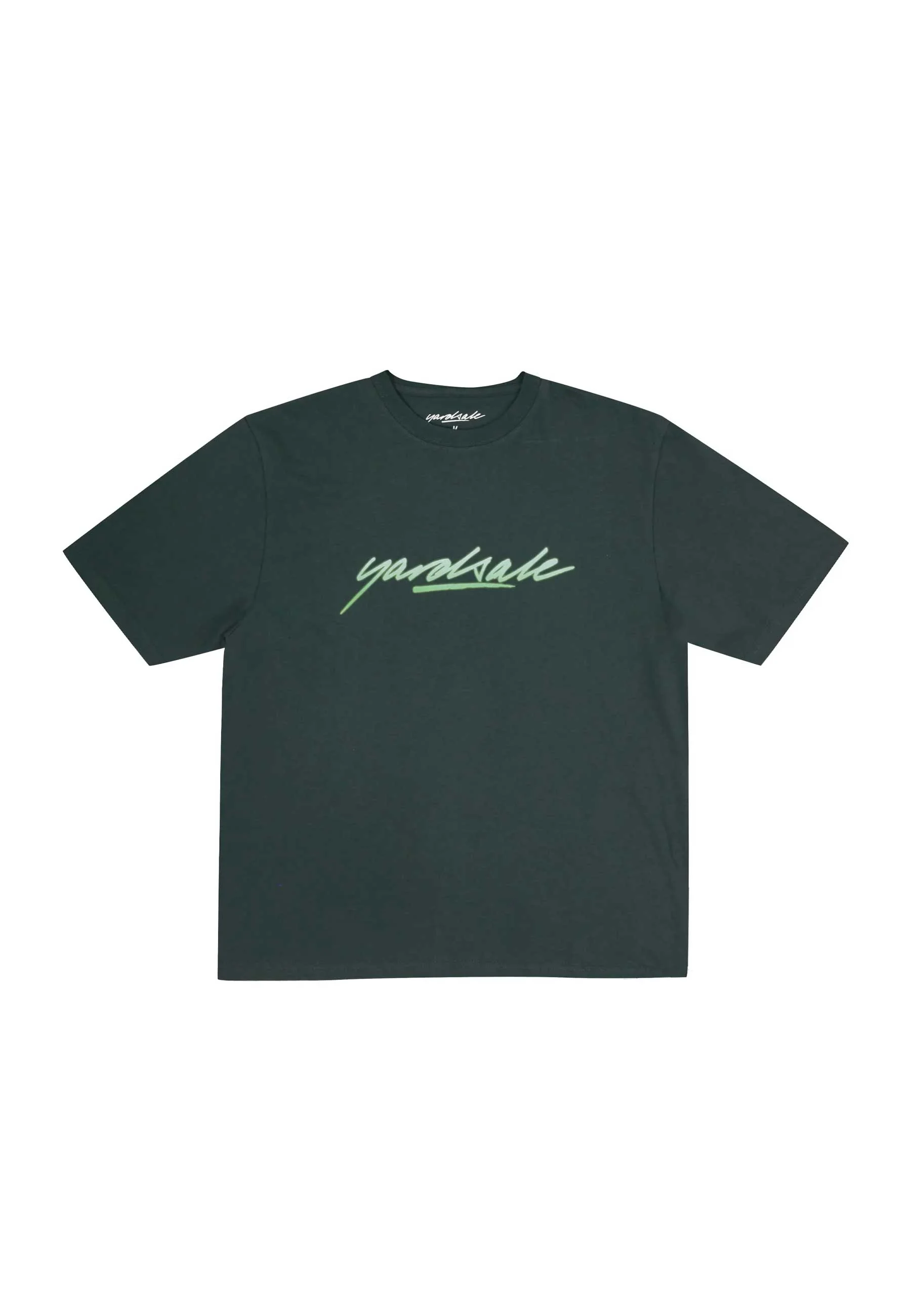 Yardsale 'Script' T-Shirt (Green)