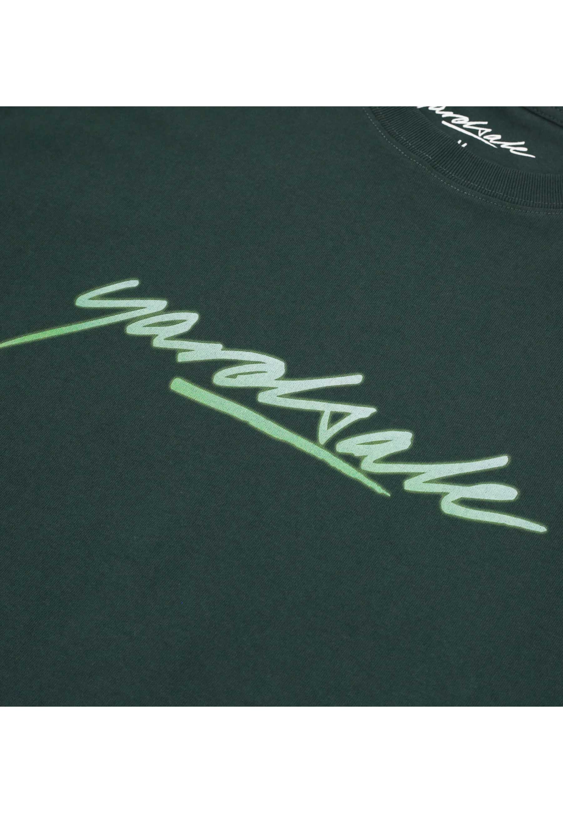 Yardsale 'Script' T-Shirt (Green) - Image 2