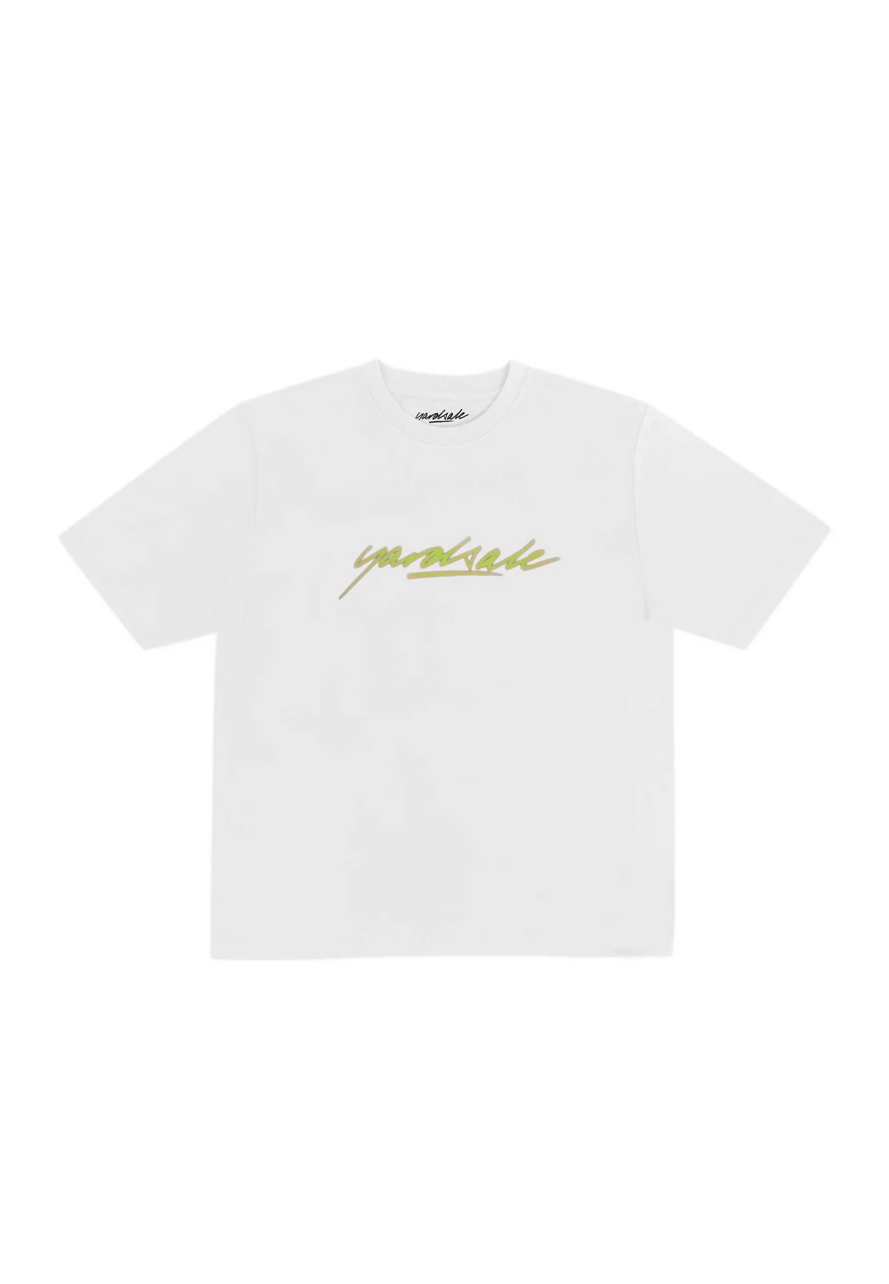 Yardsale 'Script' T-Shirt (White)