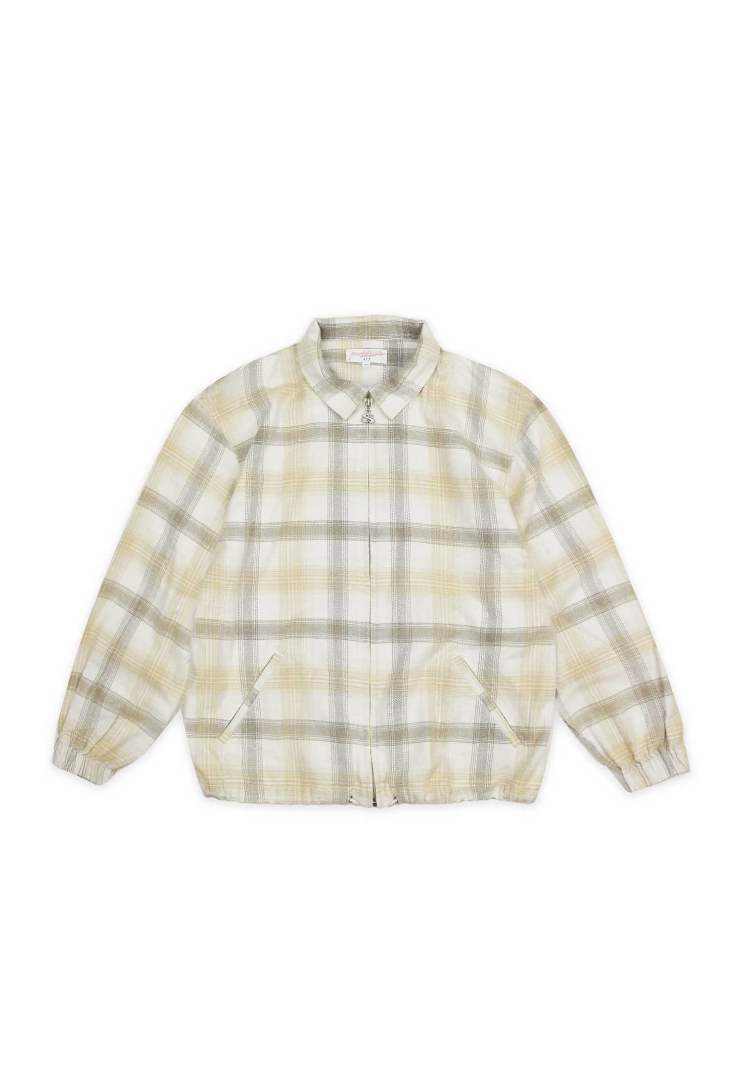 Yardsale 'Tartan' Full Zip Jacket (Sand)