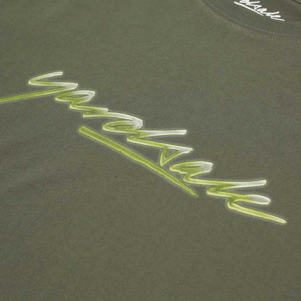 Yardsale 'Washed Script' T-Shirt (Sand) - Image 2