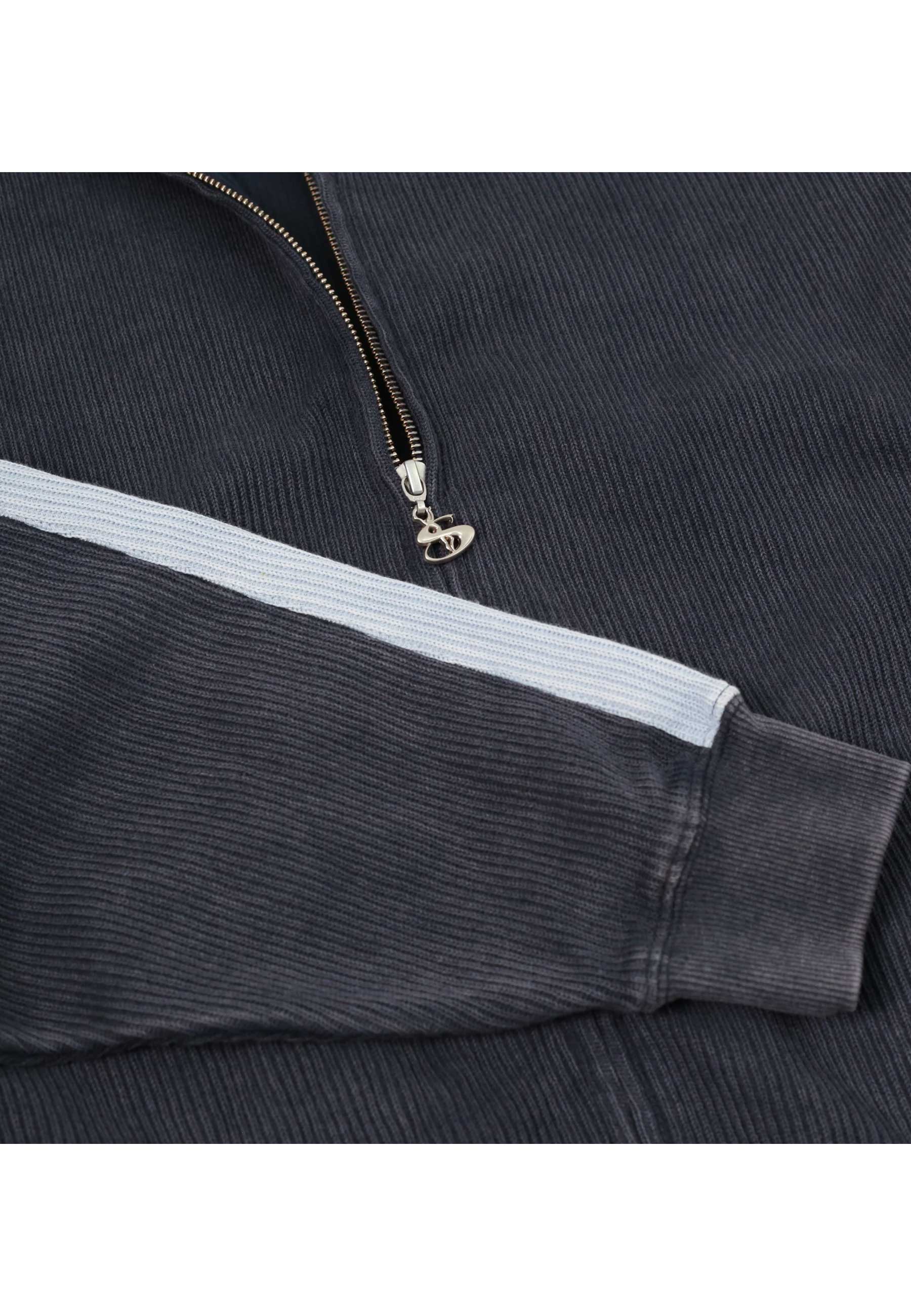 Yardsale 'Woven Phantasy' Full Zip Jacket (Navy) - Image 4